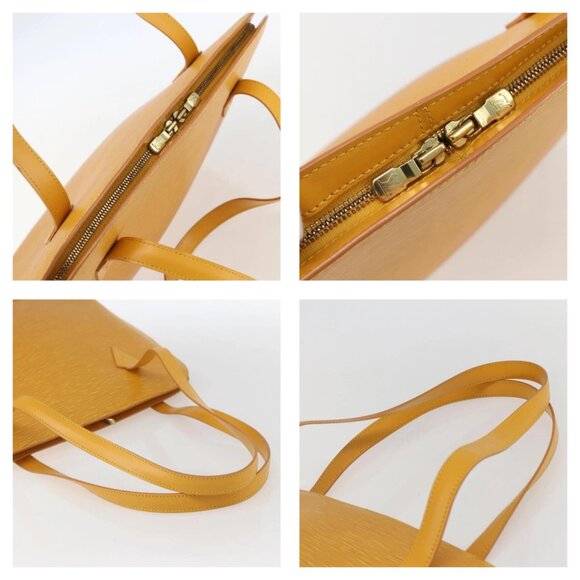Authentic LOUIS VUITTON Epi Lussac Yellow Shoulder Bag bst477-121025 bst477-121 - Picture 6 of 16